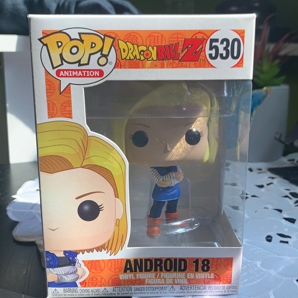 Pop figure/ Android 18 from Dragon Ball Z